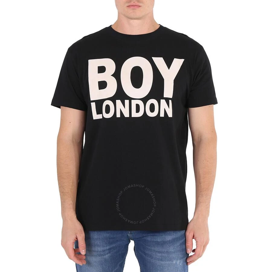 BOY LONDON Regular-fit Logo T-shirt In Black/White 1