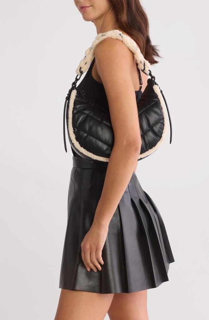 Steve Madden Bleyla Faux Shearling Shoulder Bag 2