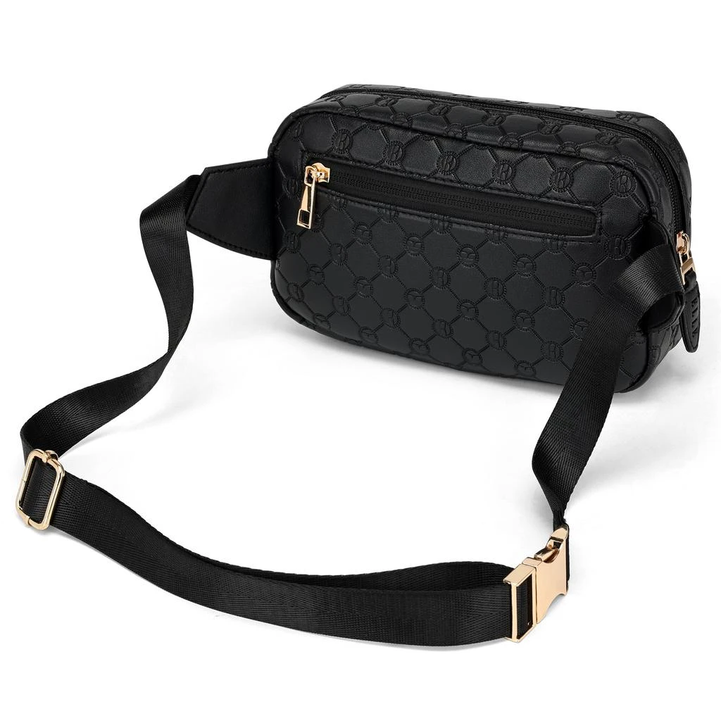 ELLE Compass 1.6L Vegan Leather Monogram Sling 4