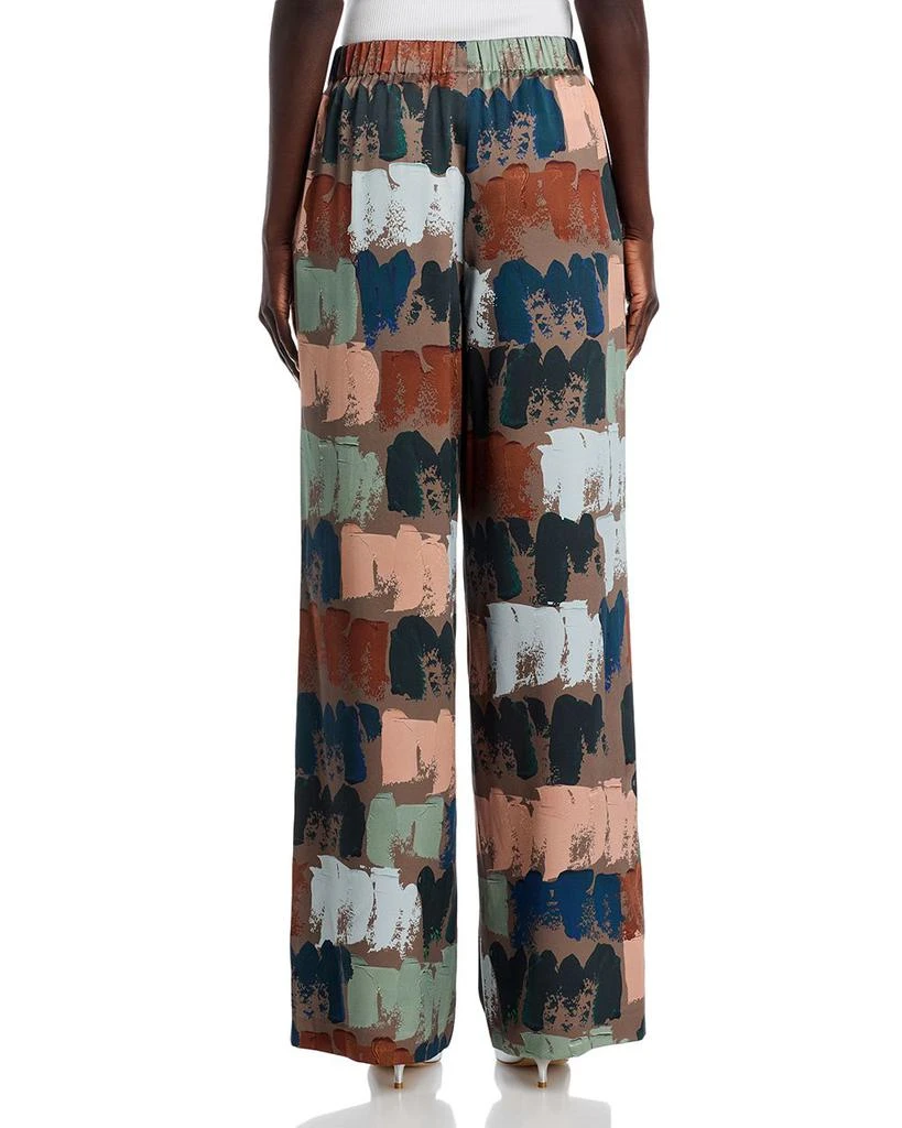 Lafayette 148 New York Riverside Silk Pants 3