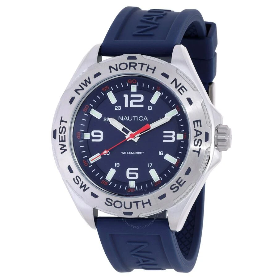 Nautica Clearwater Beach Quartz Blue Dial Men's Watch NAPCWS304 1