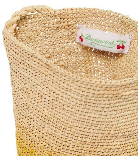 Bonpoint Aphyllante raffia shoulder bag 3