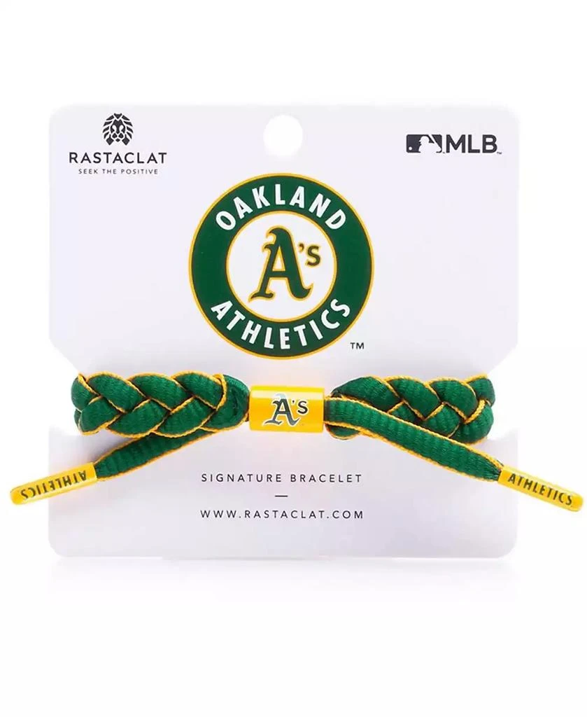Rastaclat Men's Oakland Athletics Signature Infield Bracelet 1