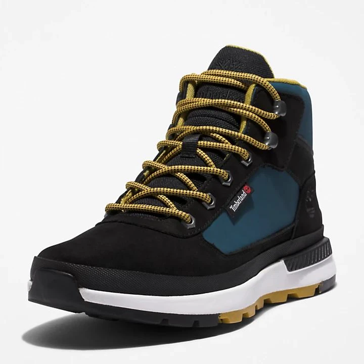 Timberland Field Trekker Hiker for Men in Black/Blue 9