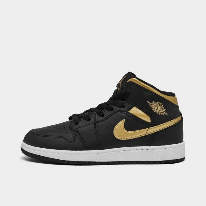 Jordan Big Kids' Air Jordan Retro 1 Mid Casual Shoes 1