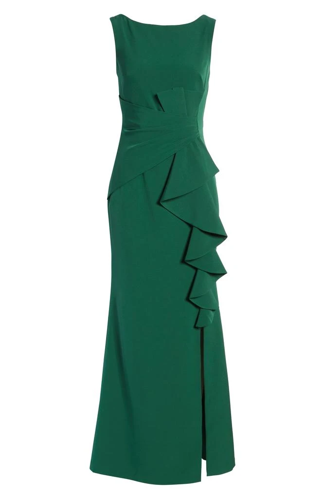 Eliza J Ruffle Front Gown 5