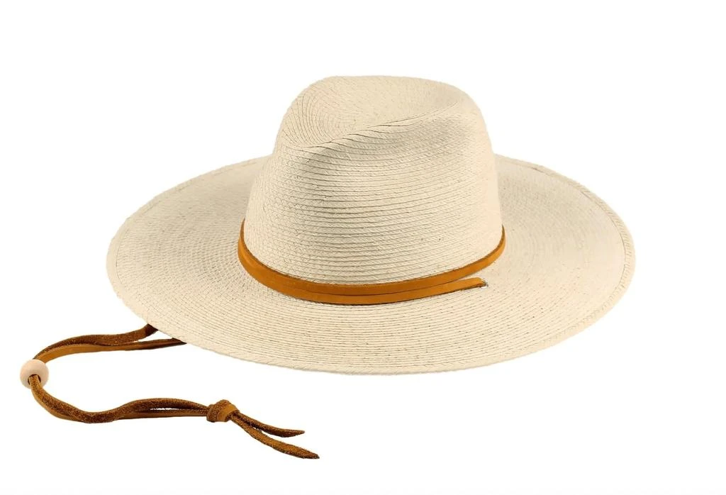 NEW FRIENDS OF FRIENDS HAT CO women\'s del sol wide brim hat in neutrals Friends Of Friends Hat Co | Encinitas CA main image 4