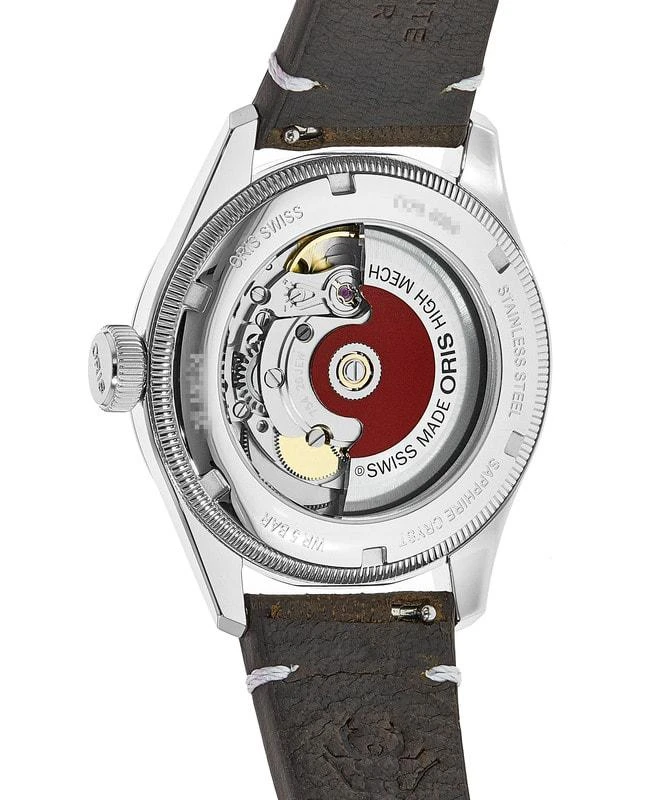 Oris Oris Big Crown Pointer Date Cervo Volante Limited Edition Automatic Grey Dial Leather Strap Men's Watch 01 754 7779 4063-set 3