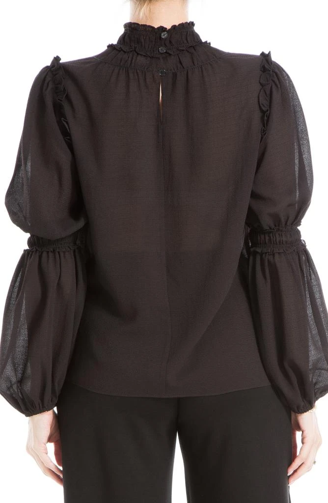 Max Studio Mock Neck Long Sleeve Top 2