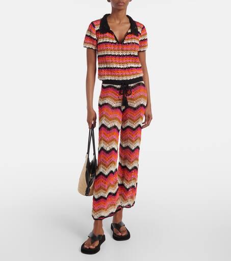 ANNA KOSTUROVA Summer cotton polo shirt