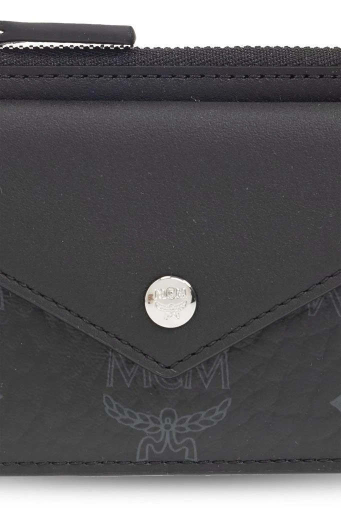 MCM MCM Aren Logo Printed Zipped Key Case 5