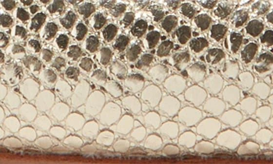 Paige Simona Snake Embossed Pointed Toe Pump 6