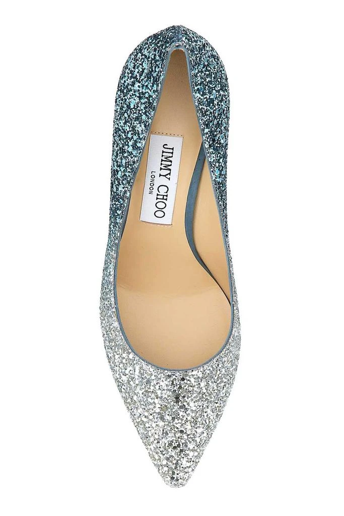 Jimmy Choo Jimmy Choo Romy Slip-On Glitter Pumps 3