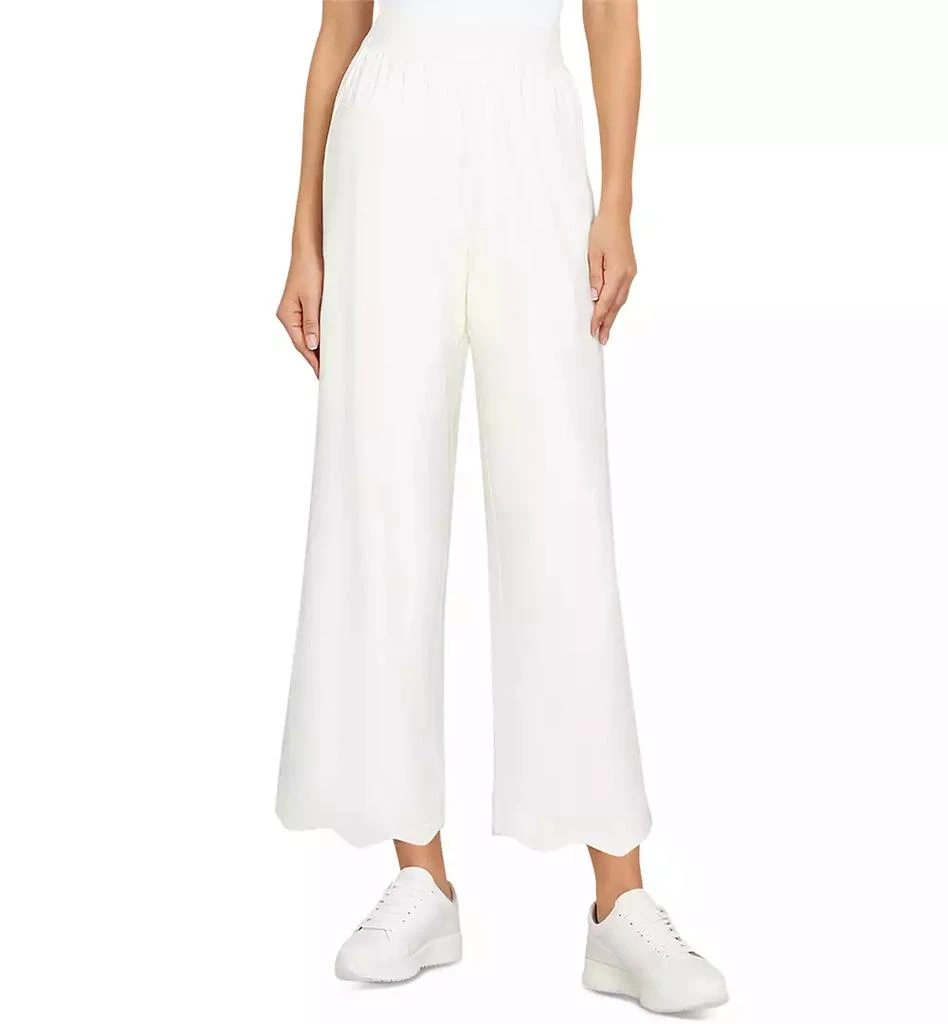 Three Dots Women's Crystal High-Rise Pull-On Pants 1