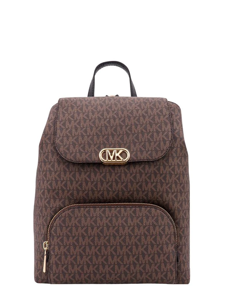 Michael Michael Kors Michael Michael Kors Logo Plaque Monogram-Patterned Backpack 1