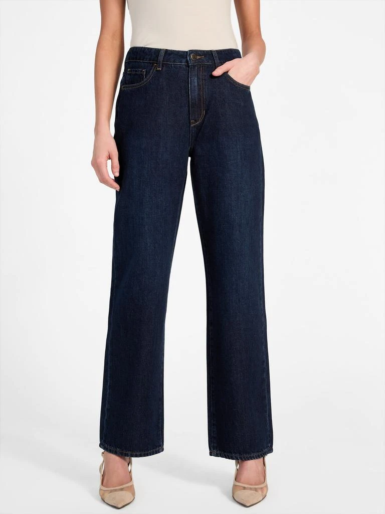 Guess Factory Selina High-Rise Straight Jeans 7