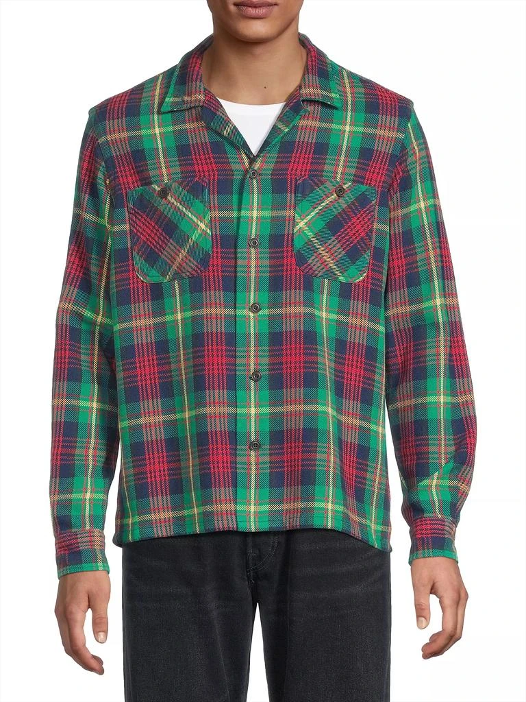 Polo Ralph Lauren Outdoor Flannel Long-Sleeve Camp Shirt 3