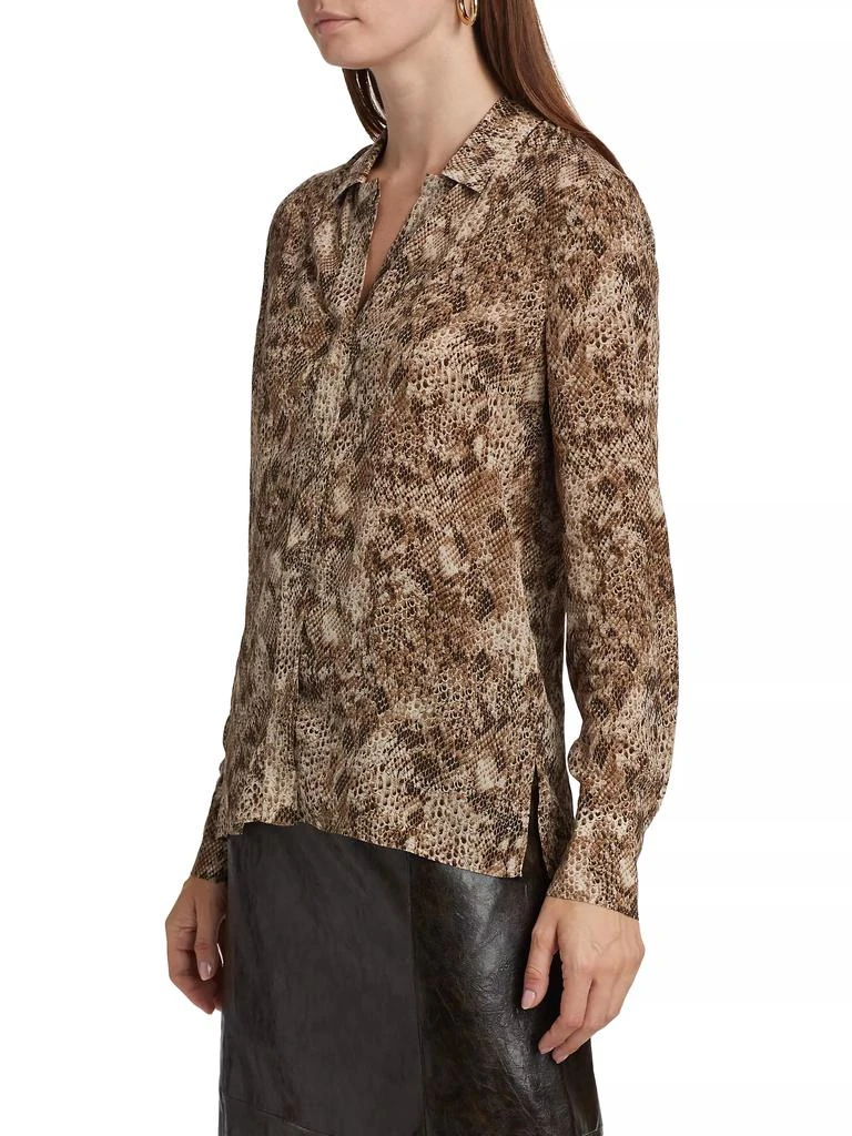 Kobi Halperin Snakeskin Blouse 4