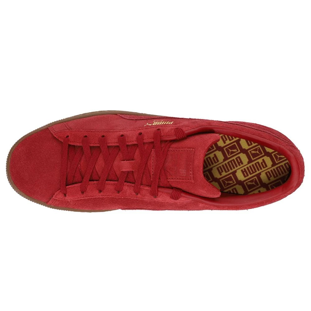 Puma Suede Gum Lace Up Sneakers 4
