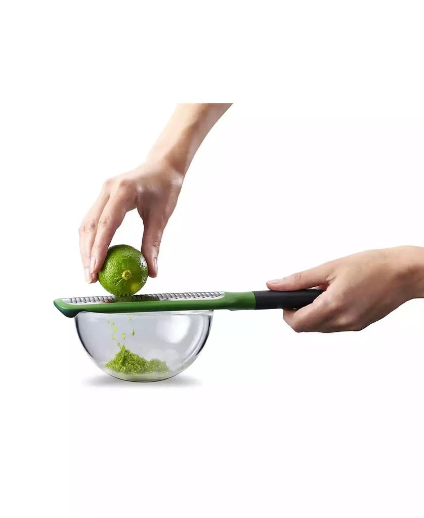 Joseph Joseph Gripgrater Paddle Grater with Bowl Grip Fine 3