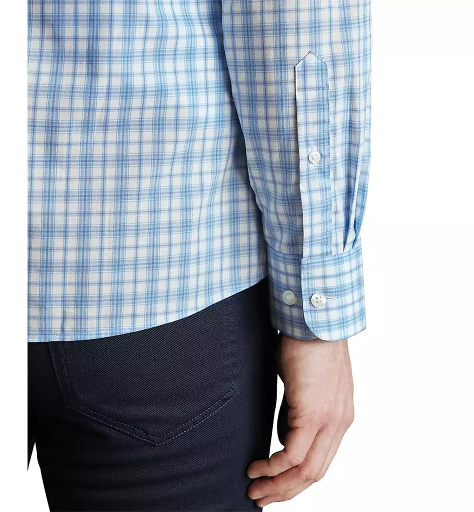 Charles Tyrwhitt Men's Slim Fit Long Sleeve Tattersall Button-Down Shirt 3