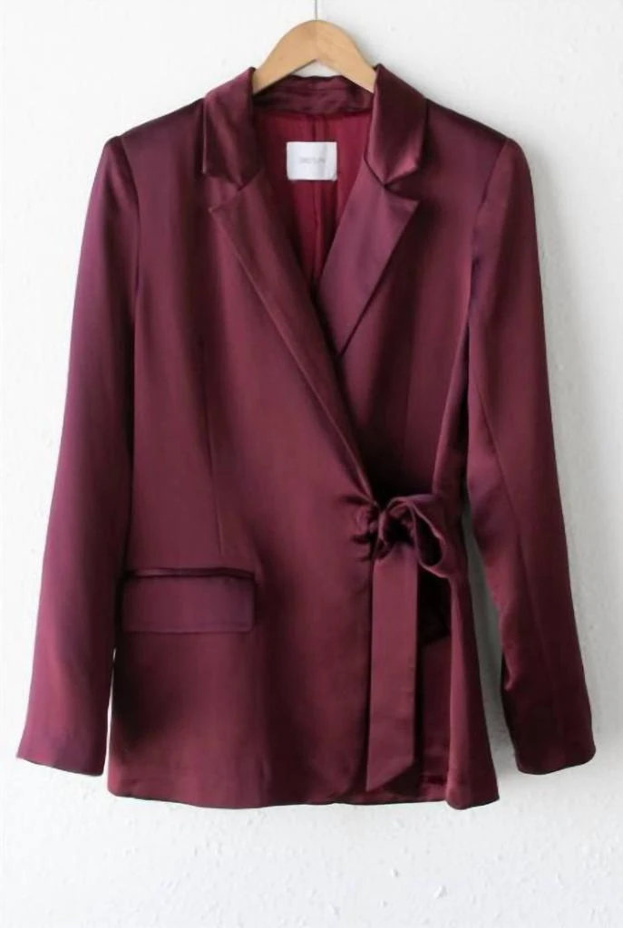 Greylin Greylin - Glenda Satin Blazer 4