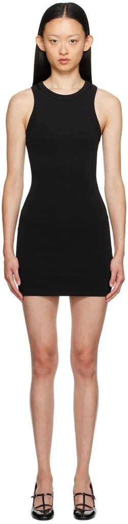 Esse Studios Black Crewneck Minidress 1