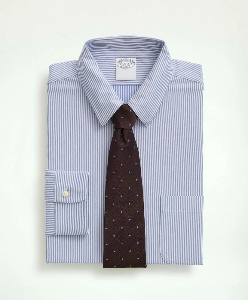Brooks Brothers Japanese Knit Dress Shirt, Slim Fit 1