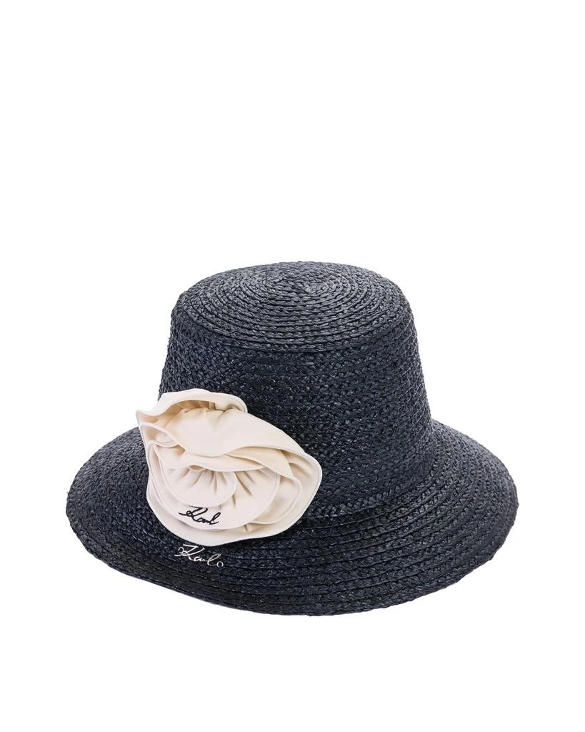 Shop METAL/LEATHER LOGO PATCH HAT on Sale at BeyondStyle  display picture 1