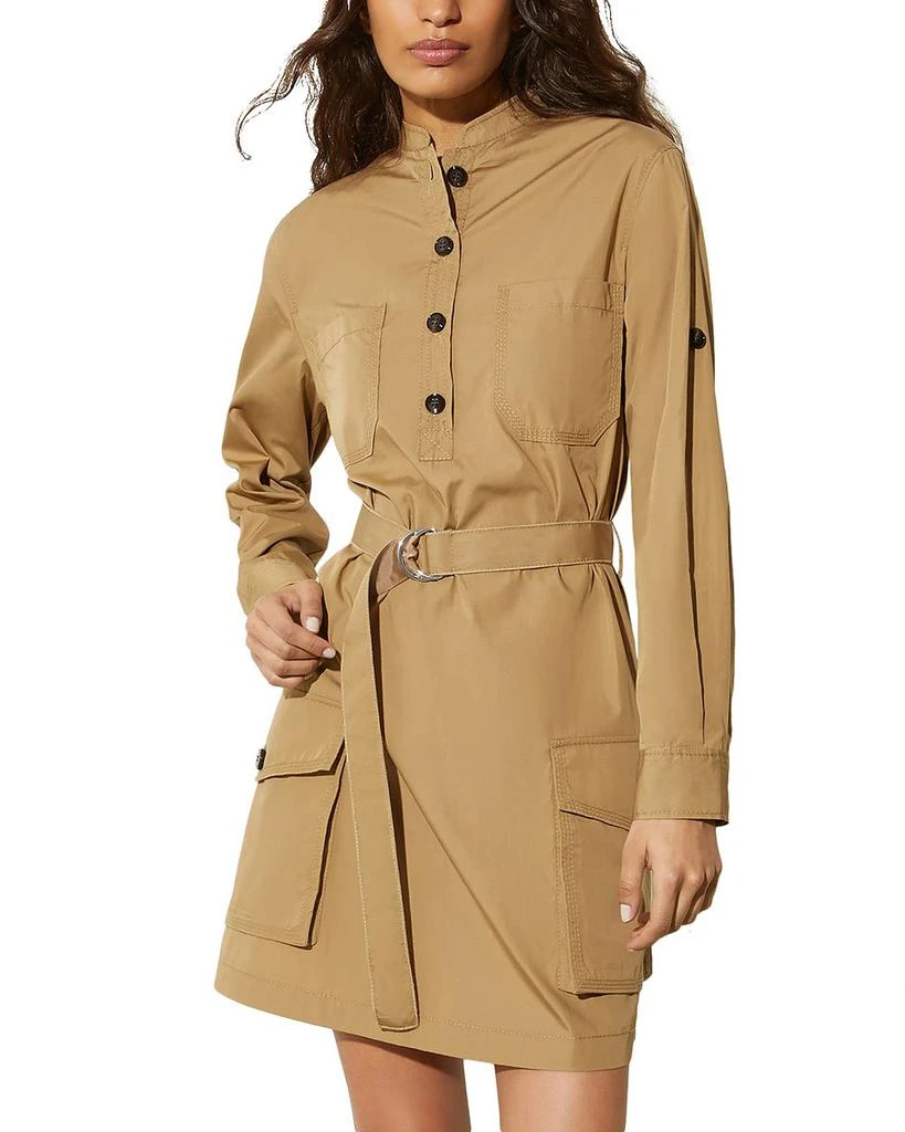 MAX&Co Poplin Long Sleeve Utility Dress 1