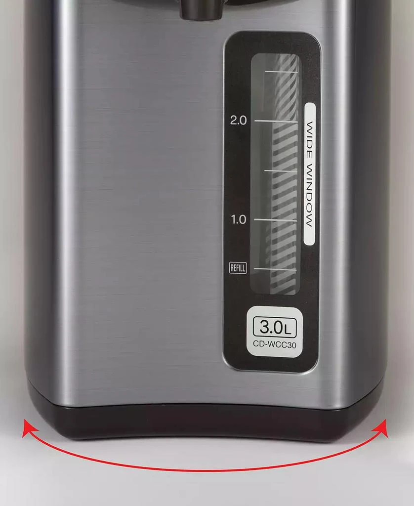 Zojirushi CD-WCC30TS Micom® Water Boiler & Warmer 3L 10