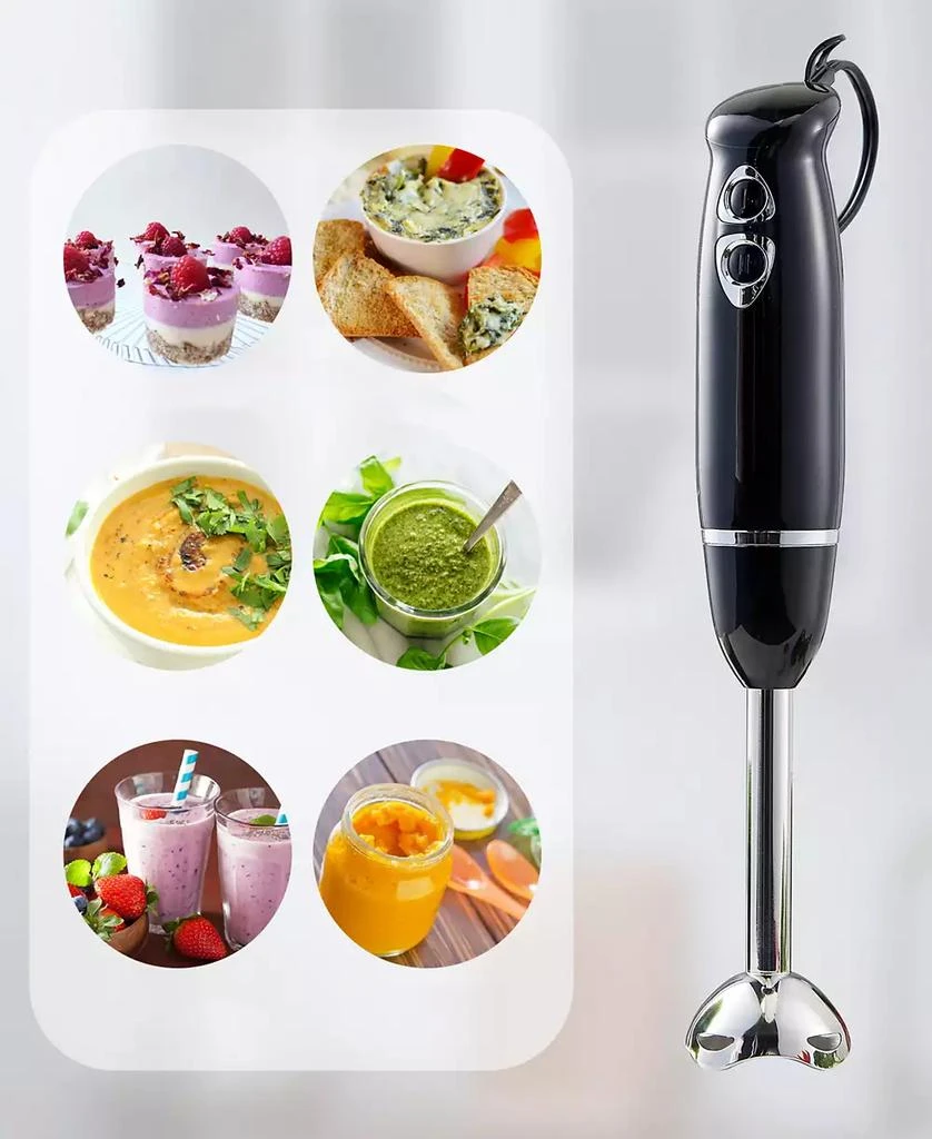 Elite Cuisine 2-Speed 500 Watts Hand Blender EHB1515 4