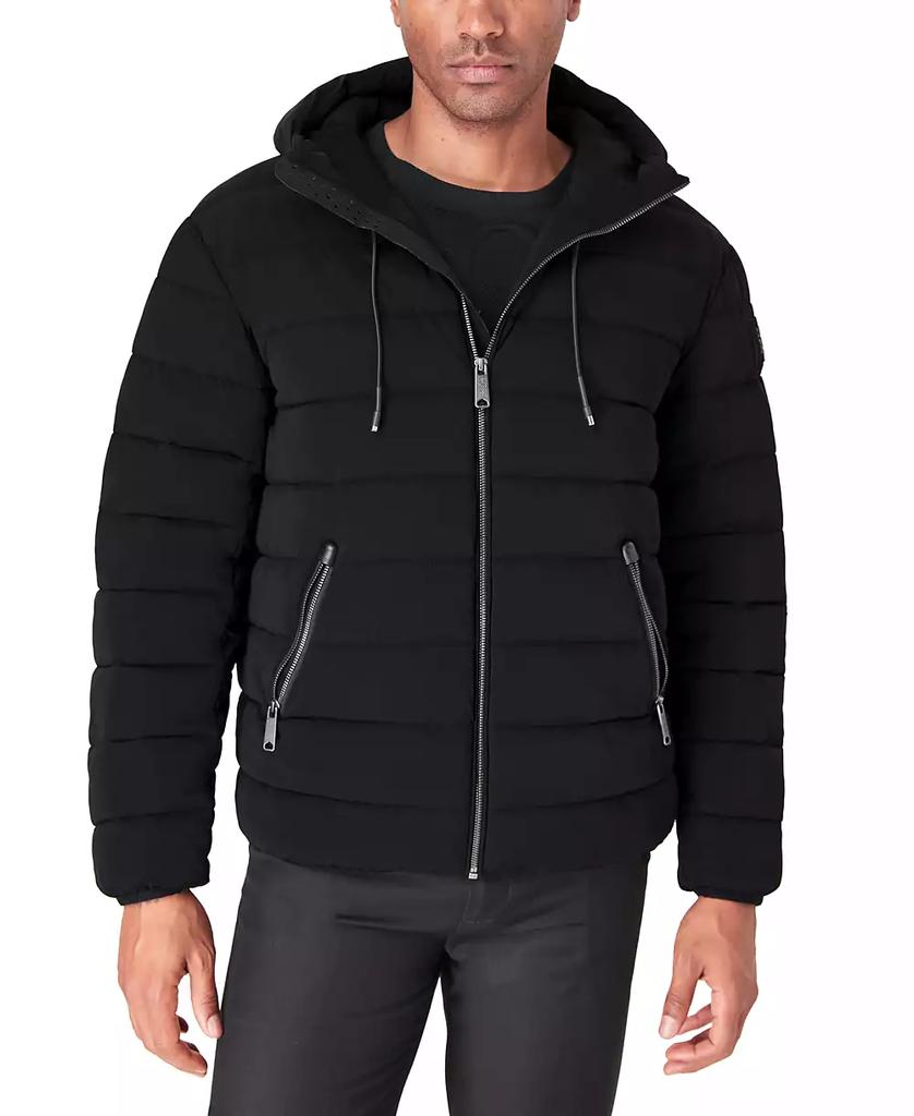 Outdoor Men's Rail Quilted Hood Puffer Jacket