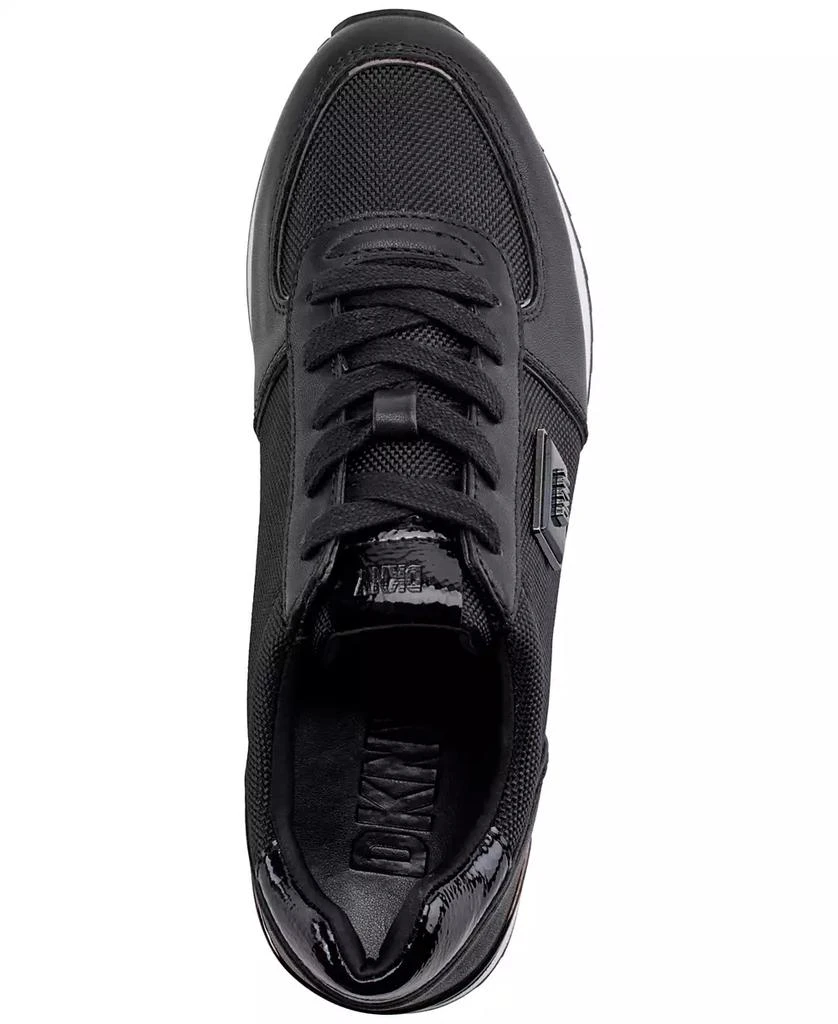 DKNY Women's Davie Lace-Up Platform Sneakers 4