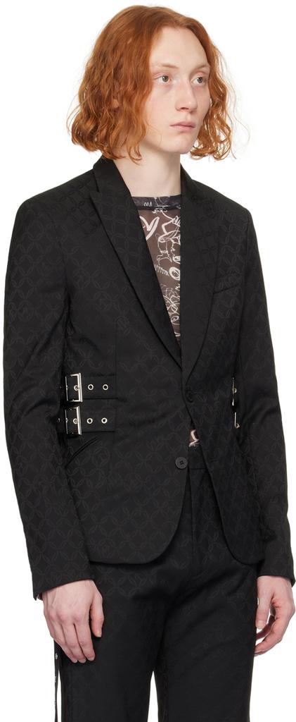 Charles Jeffrey Loverboy Black Glasgow Blazer