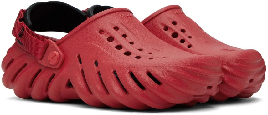 Crocs Red Echo Clogs 4