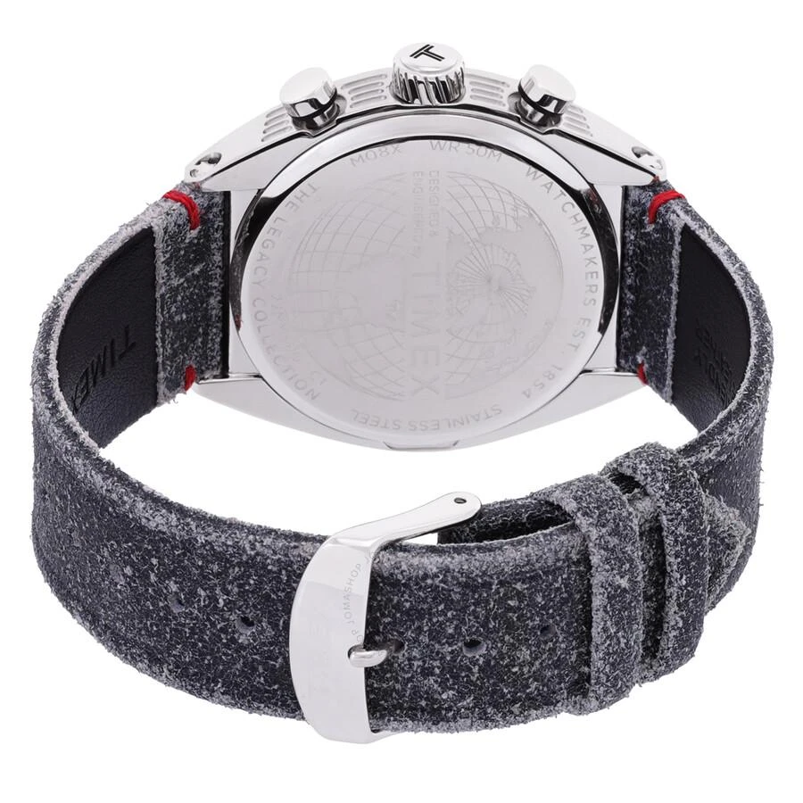 Timex Legacy Tonneau Chronograph Quartz Black Dial Men's Watch TW2W50000 3