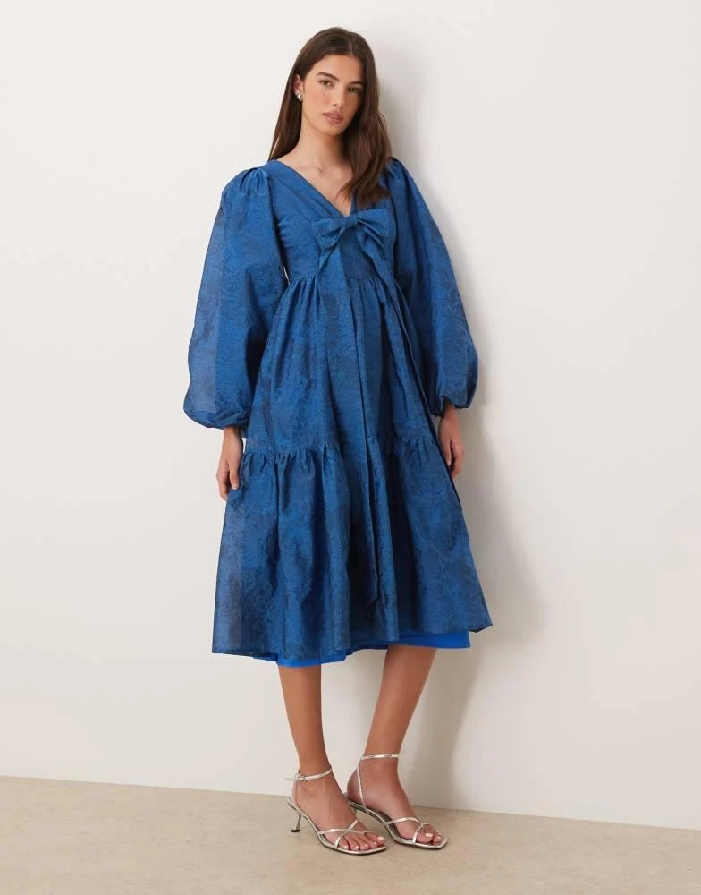 francis midi dress Francis Knit Combo Midi Dress – ET OCHS