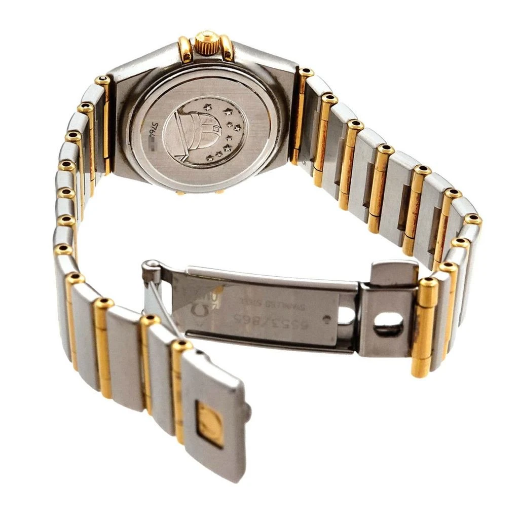 Omega Stainless Steel yellow gold Wristwatch (Pre-Owned) 4