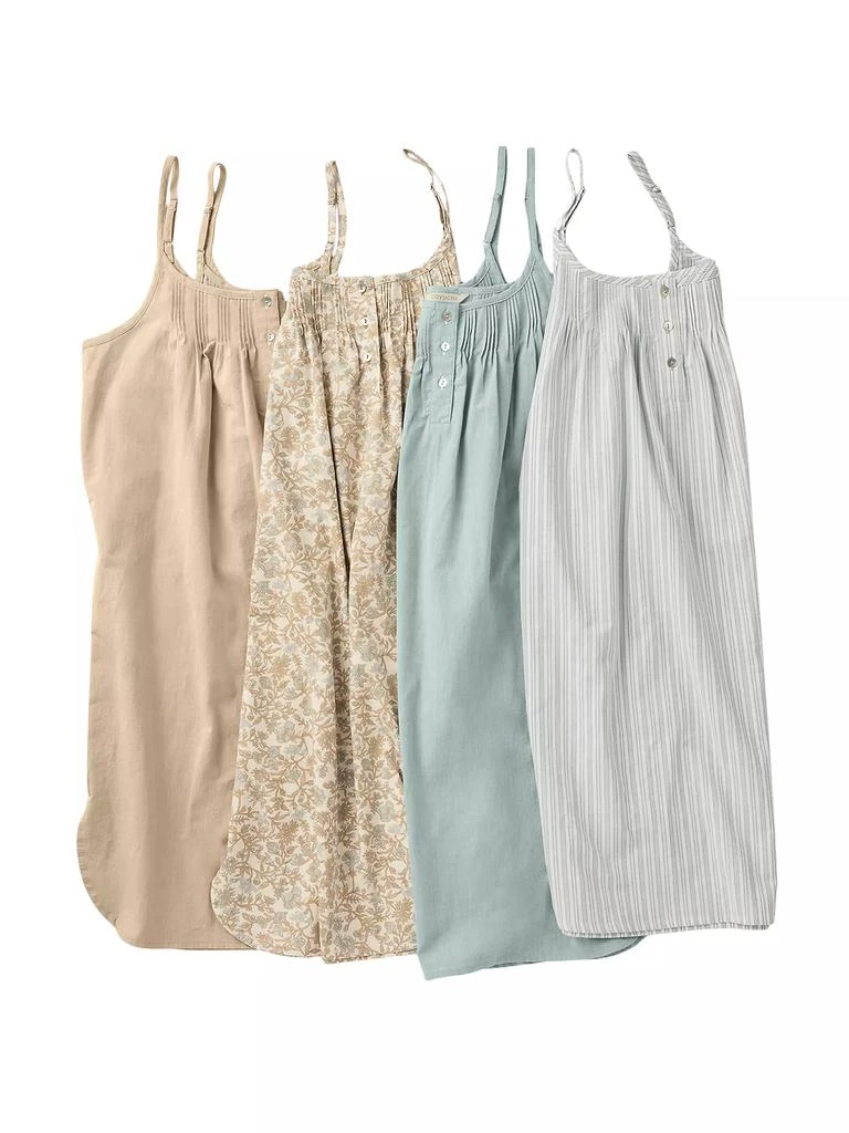 Coyuchi Women's Isla Organic Cotton Nightgown 2
