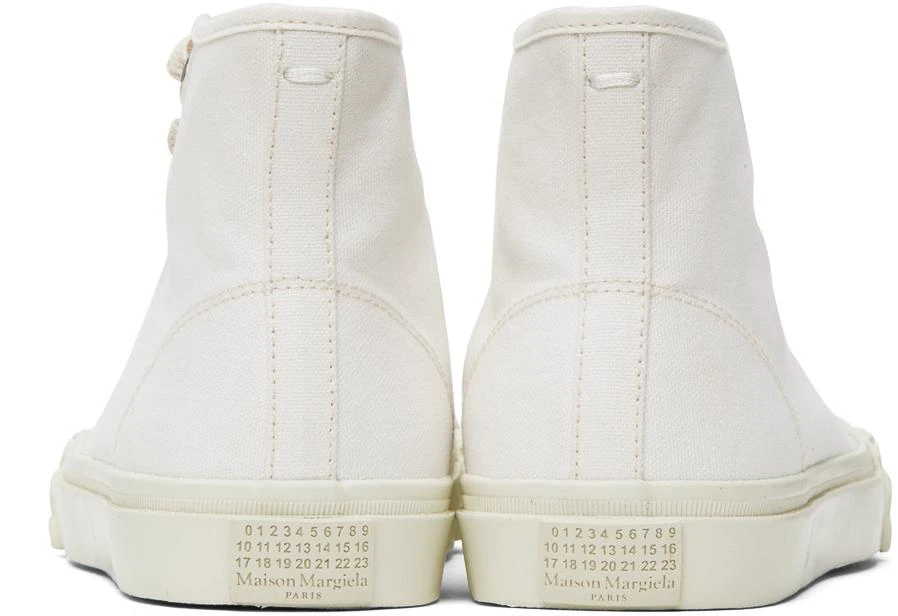 MAISON MARGIELA White Tabi Sneakers 2