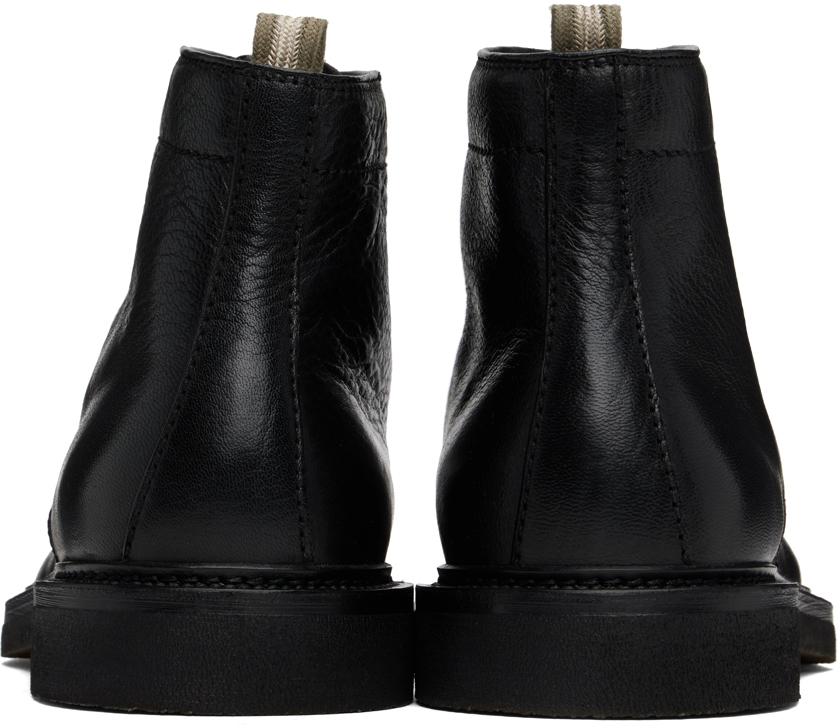 Officine Creative Black Hopkins Flexi 203 Boots