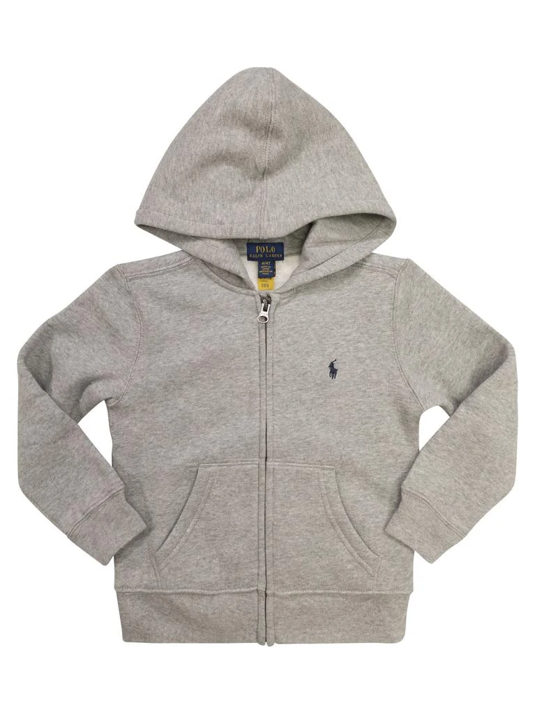 Polo Ralph Lauren Sweatshirt With Hood And Zip 1