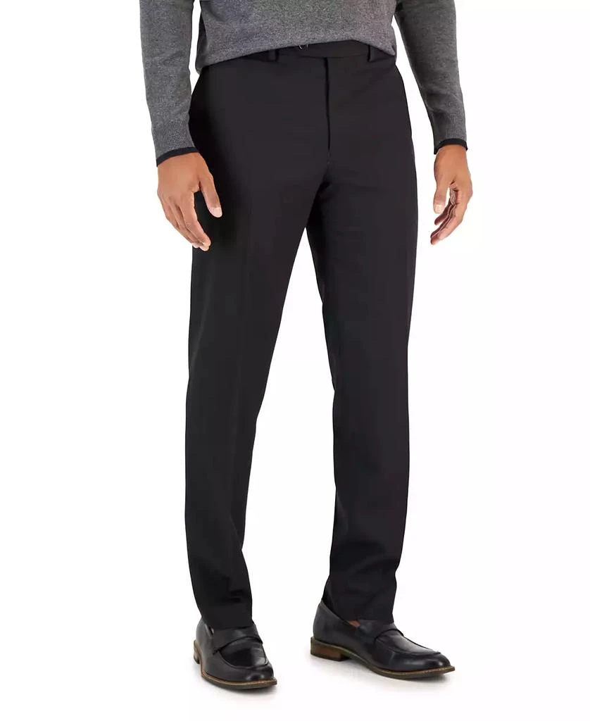 Van Heusen Men's Flex Plain Slim Fit Suits 3