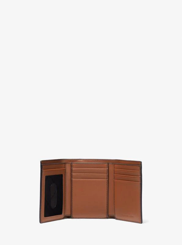Michael Kors Hudson Pebbled Leather Tri-Fold Wallet 2