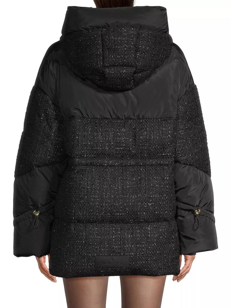 Nicole Benisti Matilde Tweed Down Puffer Jacket 5