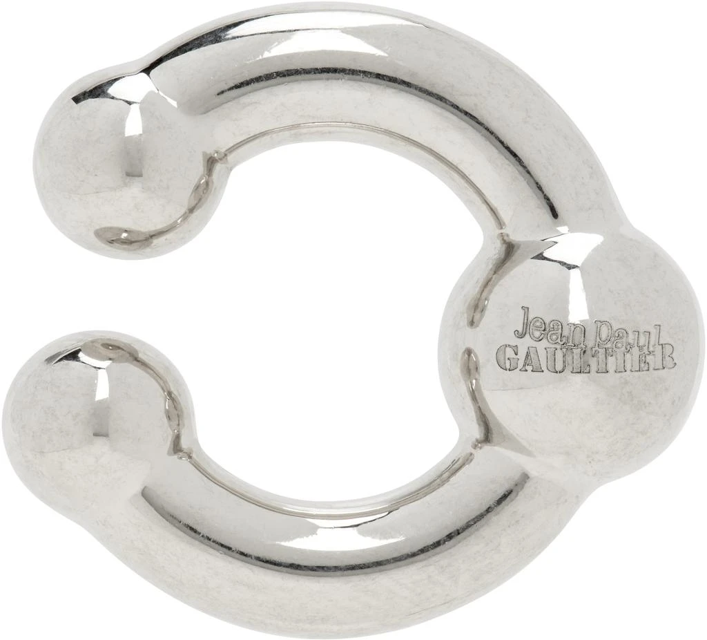 Jean Paul Gaultier Silver 'The Piercing' Ear Cuff 1