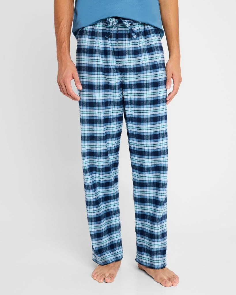 Derek Rose Men's Kelburn Cotton Plaid Lounge Pants 4