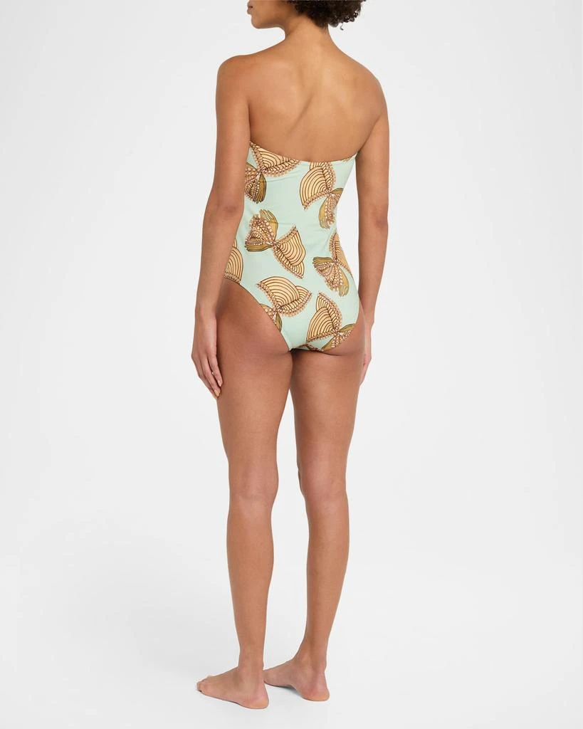 Ulla Johnson Monterey Strapless One-Piece Swimsuit 3