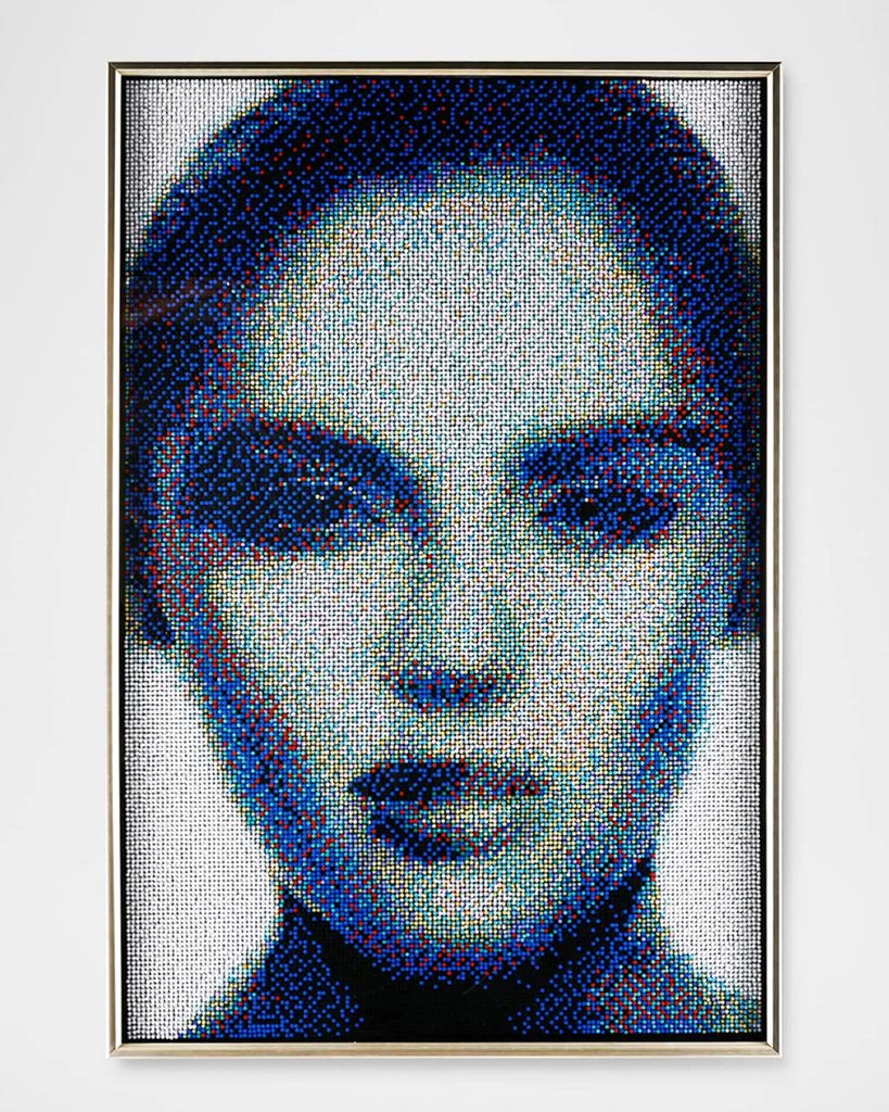 John Richard "Captivating Gaze" Framed Original Art by Tony Fey 1
